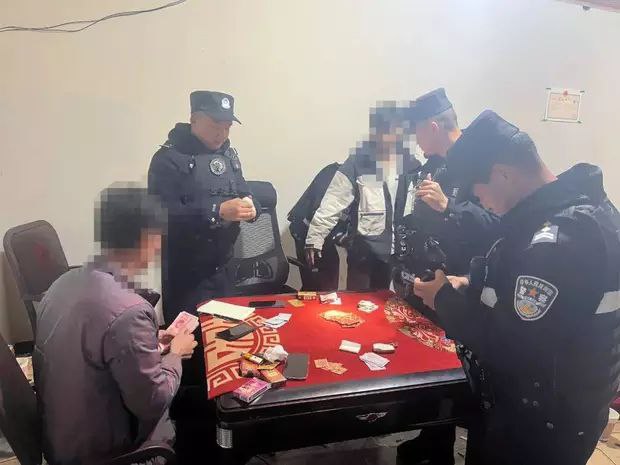 鹤庆警方查获四起赌博案件以及二起为赌博提供条件案